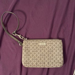 Coach wrist bag